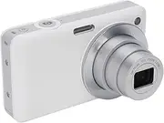 4K Digital Camera Point and Shoot, 10X Optical Zoom 2X Digital Zoom, 64MP 3 Inch Screen WiFi Vlogging Camera with Flash, Autofocus, for Teens Adult Beginner (White)