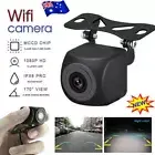 175°Wireless Car WiFi Rear View Cam Backup Reverse Camera for Android IOS Kit GT