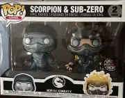 Funko Pop! Mortal Kombat X Scorpion and Sub-Zero 2 Pack