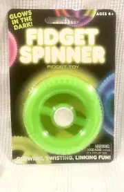 FIDGET SPINNER • Glows in the dark!