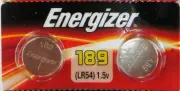 Energizer LR1130 AG10 189 Alkaline Cells 2 Batteries