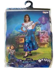Mirabel Costume for Girls Disney Encanto Dress Outfit for Kids Size S 4-6 years