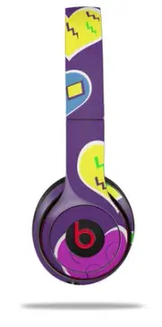 Skin Wrap for Beats Solo Wireless 2 3 4 Crazy Hearts SKIN ONLY