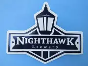 Cool BEER STICKER ~ NIGHTHAWK Brewery ~ Broomfield, COLORADO ~ Light Post Design
