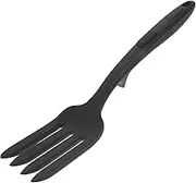 Garneck 2pcs Large Silicone Cooking Fork Reusable Fork for Salad Noodles Frying Kitchen Gadget Ergonomic Dinner Healthy Odorless