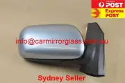 NEW DOOR MIRROR FOR TOYOTA COROLLA 04/2004-02/2007 ZZE122 (RIGHT SIDE, LITE BLUE