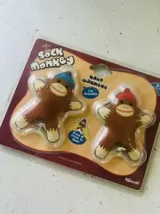 Sock Monkey Reusable Hand Warmers Toysmith NEW Keep Kids Hands Fun & Warm Favors