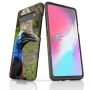 For Samsung Galaxy S10 5G Case Armour Cover, Cassowary