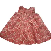 Cynthia Rowley Coral Patterned 24M Dress NWT