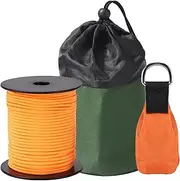 SENSILIN Arborist Throw Line Kit, 164' Polyester Rope & 11oz Throw Bag, Arborist Equipment