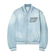 [Off-White] Off-White-Giacche Blu-Donna 40 IT