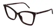 Saint Laurent SL 386 013 Men's Glasses Tortoiseshell Size 53 - Private Health Rebate - Blue Light Block Available