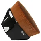 1 Pack Kabuki Foundation Brush Hexagon Makeup Brush for Blending Liquid Cream
