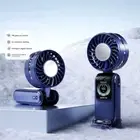 100 Turbos Chilled Turbo Handheld Fan Rechargeable Mini Pocket Fan Travel