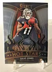 2020 Panini Select Football JULIO JONES Hot Stars Insert #HS12 Atlanta Falcons