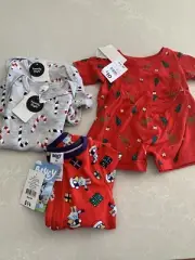 BABY BOYS CLOTHING Suits Size 00 Bluey, Tradie, Dymples, May Gibbs, Anko, Sprout