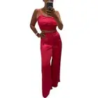 House Of Harlow Pink Sequins Pant and Crop Top Set.Size M