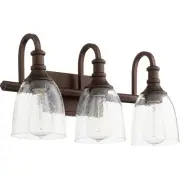 Quorum International 5011-3-186 Richmond Bathroom Vanity Light Oiled Bronze