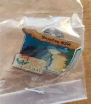 Beaches NSW - Sydney 2000 Olympic Torch Relay Pin New..in Packet