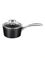 [Scanpan] PRO IQ 18cm/1.5 Litre Saucepan Black