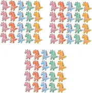 SHINEOFI 3sets Cute Thumb Tacks Dinosaur Design Decorative Push Pins for Bulletin Board Wide Application 20pcs*3