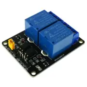 Geekcreit 2 Channel Isolated Relay Module, 5V, SPDT Output, Arduino
