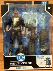 NEW - DC MULTIVERSE - BLACK ADAM - 7 INCH ACTION FIGURE-McFARLANE