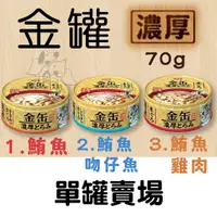 在飛比找蝦皮購物優惠-【單罐賣場】AIXIA 愛喜雅 金罐濃厚系列  70g