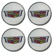 Cadillac Lighted Wheel Center Cap New Logo 4x Wheel Center Floating Cap LED