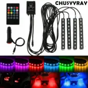 Car Foot Light Interior Decorative Ambient LED Lamp LED Atmosphere RGB Colorful