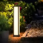 Landscape Path Light, 32" Modern Outdoor LED Luxury Bollard Lighting with IP5...