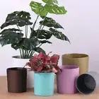 With Tray Flowerpot Plastic Decorative Pots New Flower Pot