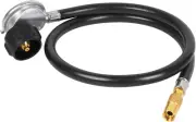 3FT Propane Adapter Hose w/ Regulator for Blackstone 17" 22" Tabletop Griddles