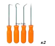 New 8pc Mini Precision Pick Hook Set O Real Sea Puller Remover Scribe Probe