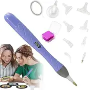 Nail Design Tool | Electric USB Non-Slip Nail Pen,Craft Supplies for Beginners Adults Professionals Hobby Home Crafts Children's Activities