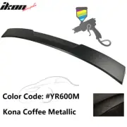 Fits 18-22 Honda Accord 10th Gen V Style #YR600M Kona Coffee Roof Spoiler ABS (for: Honda)