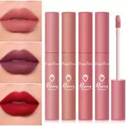 Velvet Matte Lip Gloss Waterproof Lipstick Long Lasting Lip Glaze Tint 12Colors+