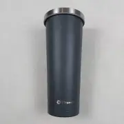Vitamix 24 Oz Tumbler Stainless Steel Grey Double-Wall Insulated No Straw