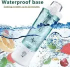 Portable Juicer Cup Bottle Blender 600ml Travel Mixer Smoothies Fruit Machine