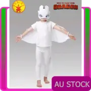 How to Train Your Dragon 3 Light Fury Child Girls LIGHTFURY Costume Accessories