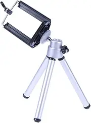 SWOOMEY Portable Camera Tripod Stand Holder with Joint Flexibility and Extendable Phone Clamp for Travel and Outdoor Photography