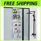 Adjustable 5-Tier Rustproof Shower Caddy - Over-the-Door Bathroom Organizer