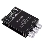 2x50W TPA3116D2 Bluetooth 5.0 Motherboard Module Audio Stereo Power Amplifier c