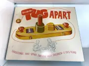 StromBecker Tug Apart Antique 1960s Wooden Boat Set Complete with Box Pull Toy