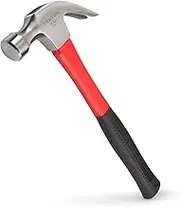TEKTON 16 oz. Jacketed Fiberglass Claw Hammer | 30123