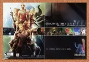 Final Fantasy XII PS2 Original 2006 Ad - Square Enix Game Promo