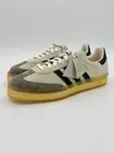 Size 9.5 - adidas x Kith x Clarks 8th Street Samba OG White Green Crepe Fieg
