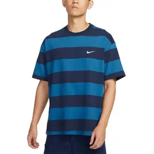 【NIKE 耐吉】AS M NK SB TEE STRIPE 運動 休閒 短袖 圓領T 男 - FB8151411