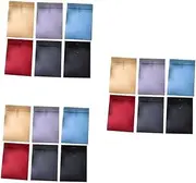COHEALI 3sets Vintage Envelopes Bag Document Holder Pouch Large File Storage for Classroom Office School Use 6pcs*3