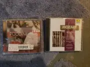 Puccini Divas And Mozart Requiem Sealed CDs